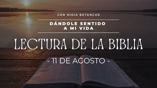 11 DE AGOSTO - LECTURA DE LA BIBLIA CATÓLICA