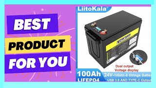 Best 24V 100AH LiFePO4 Lithium Battery