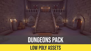 Low Poly Dungeons - 3D Low Poly Pack for Games