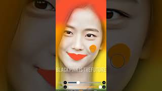 Requested video!!  Rainbow 🌈 Hair Edit on Jisoo 🌈❤️ #music #kpop #shorts #viral