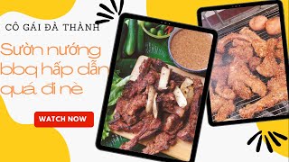 Cách làm sườn nướng bbq thơm ngon, hấp dẫn và đậm đà