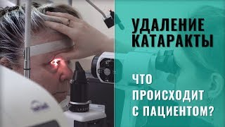 Удаление катаракты. Что происходит с пациентом до, во время, после операции?