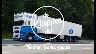 The Best Scania V8 Open Pipe Sounds! | Klapper Compilatie #2