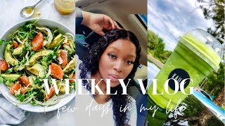 weekly vlog: a few days in my life, healthy habits ,chill days at home & more