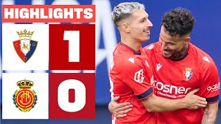 CA OSASUNA 1 - 0 RCD MALLORCA | RESUMEN LALIGA EA SPORTS