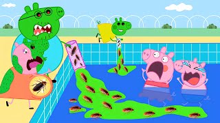 Zombie Apocalypse, Zombies Appear Family Pig At House 🧟‍♂️🧟‍♀️| Peppa Pig Funny Animation