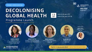 Decolonising Global Health Programme Launch