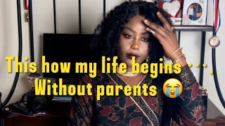 My life begins without parents 😭/watch the full story to find out what happened next..? #lifestyle