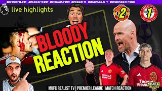 Man United went for Blood! Garnacho & Hojlund on Fire! Man United 2-1 Brendford Fan Match Reaction