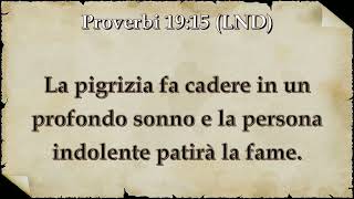 Proverbi 19. (Condivisione).