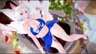 水着加賀で【極楽浄土】【IJN Kaga/MMD/アズールレーン/AzurLane/KKVMD】