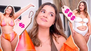 CHEAP VS. EXPENSIVE SWIMWEAR SHOWDOWN! 💸👙 PLUS SIZE SWIMWEAR HAUL