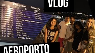 VLOG: indo para o aeroporto/ família em Portugal 🇵🇹