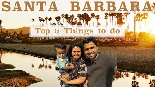 IRVINE TO SANTA BARBARA ROADTRIP | FOOD RESTAURANTS ZOO BEACHES | INDIANS IN TESLA FROM IRVINE