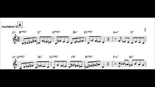 "Etudes on Giant Steps" 24 Progressive exercises  - Etude #5