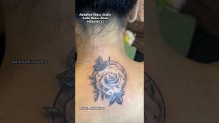 Rose Back Tattoo #jhansitattoo #jhansitattoo #tattoo #rosetattoo #viral