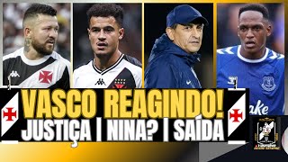 🚨VASCO REAGINDO!🇨🇴MINA CHEGANDO?🚨VASCO QUER R$ MILHÕES 💵⚠️ROSSI SAINDO?💢COUTINHO O MAGICO! E MAIS..