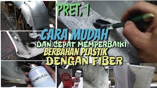 cara prbaiki bumper mobil yan pecah dengn fiber #1