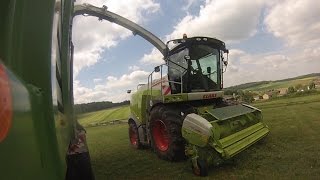 Claas Jaguar 940 - Gras häckseln  [Gopro] [Sound] [HD]