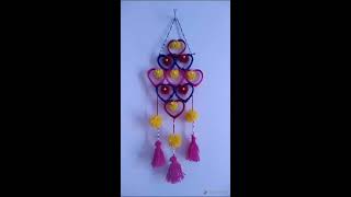 plastik botol wall Hanging !!! How to Make a Beautiful wall Hanging with Plastic Bottle & woolen