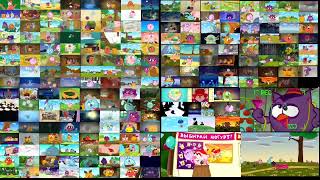 All episodes of Smeshariki (kikoriki) played at the same time