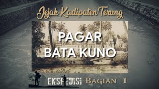 Pagar dari bata kuno di desa Terung Krian di duga bekas Pagar Kerajaan