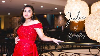 Julia's 18th Birthday at The Bellevue Hotel Alabang