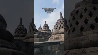 Borobudur Temple in Central Java, Indonesia. Don't forget to visit one of the UNESCO World Heritage!