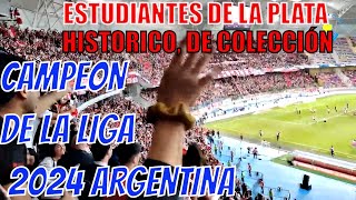 De colección, Estudiantes de La Plata campeón de la Liga 2024, Argentina, AFA