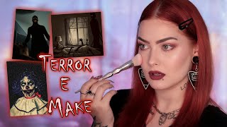 Lendo histórias de terror dos inscritos 20 | Terror & Make 👻