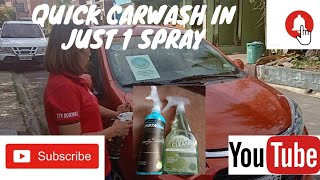 Carwash without water?