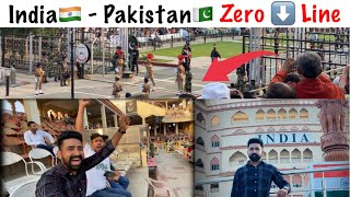 INDIA PAKISTAN BORDER AMRITSAR | Zero Line Attari Border | Wagah Border | India Last village