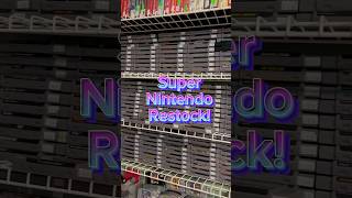 We Fully Restocked Our SNES Section #shorts