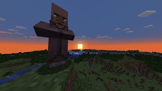 Последний день лета, но поет житель из Minecraft (Lalis Dream - Последний день лета. by villager)