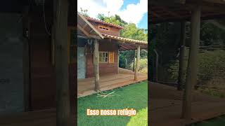 Nossa casa de campo, em uma chácara pequena #sitio #sonho #fazenda #roça