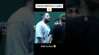 CACHA empuja al LOBO ESTEPARIO en estrella de freestyle 😳