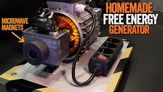 10Kw FREE ENERGY GENERATOR with Microwave Parts