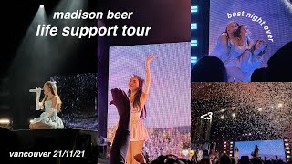 madison beer: life support tour vancouver + MEETING HER ♡ 21/11/21