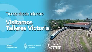 🚂 TRENES DESDE ADENTRO: VISITAMOS EL TALLER VICTORIA DE LA LÍNEA MITRE 🚂