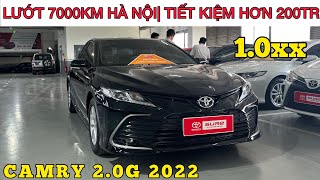 ✅ Siêu lướt Toyota Camry 2.0G 2022 màu đen đăng ký 2023| Chạy 7000km biển Hà Nội