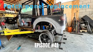 Drivers side quarter patch replacement on my Suzuki Samurai