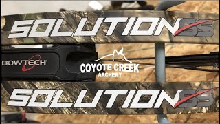 Bowtech Solution SS at Coyote Creek Archery