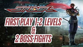 Strider - Remake - Levels 1 & 2 + Boss fights