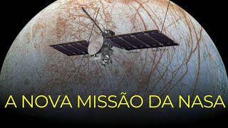 A missão Europa Clipper da NASA, lançamento 🚀 previsto 6 de outubro de 2024 #astronomia