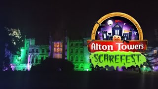 Alton Towers Scarefest Opening Day Vlog October 2024