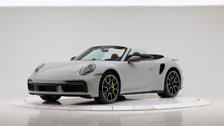 2023 Porsche 911 Turbo S Cabriolet Chalk | P7317