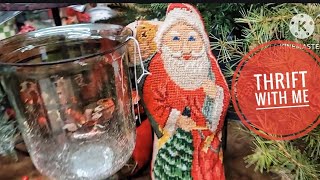 Thrift store finds-Christmas decorations!