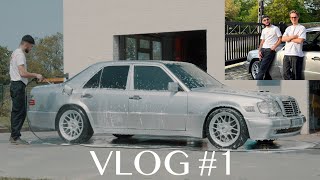 ‘The Beast’ Mercedes-Benz E500 W124 Oil Change and Detailing - VLOG