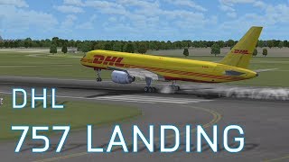 FSX Boeing 757-200F Landing at Copenhagen | DHL