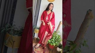 Meesho kurta set #ytshorts #shortsfeed #kurtaset #meeshofinds #karvachauth karva